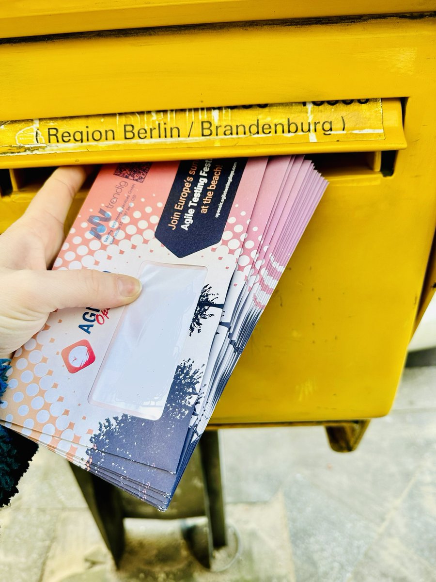 #AgileTD Open Air lovers! ❤️
Something is coming your way! 
Stay tuned and expect our letters! 💌📬

bit.ly/3wcf6bL