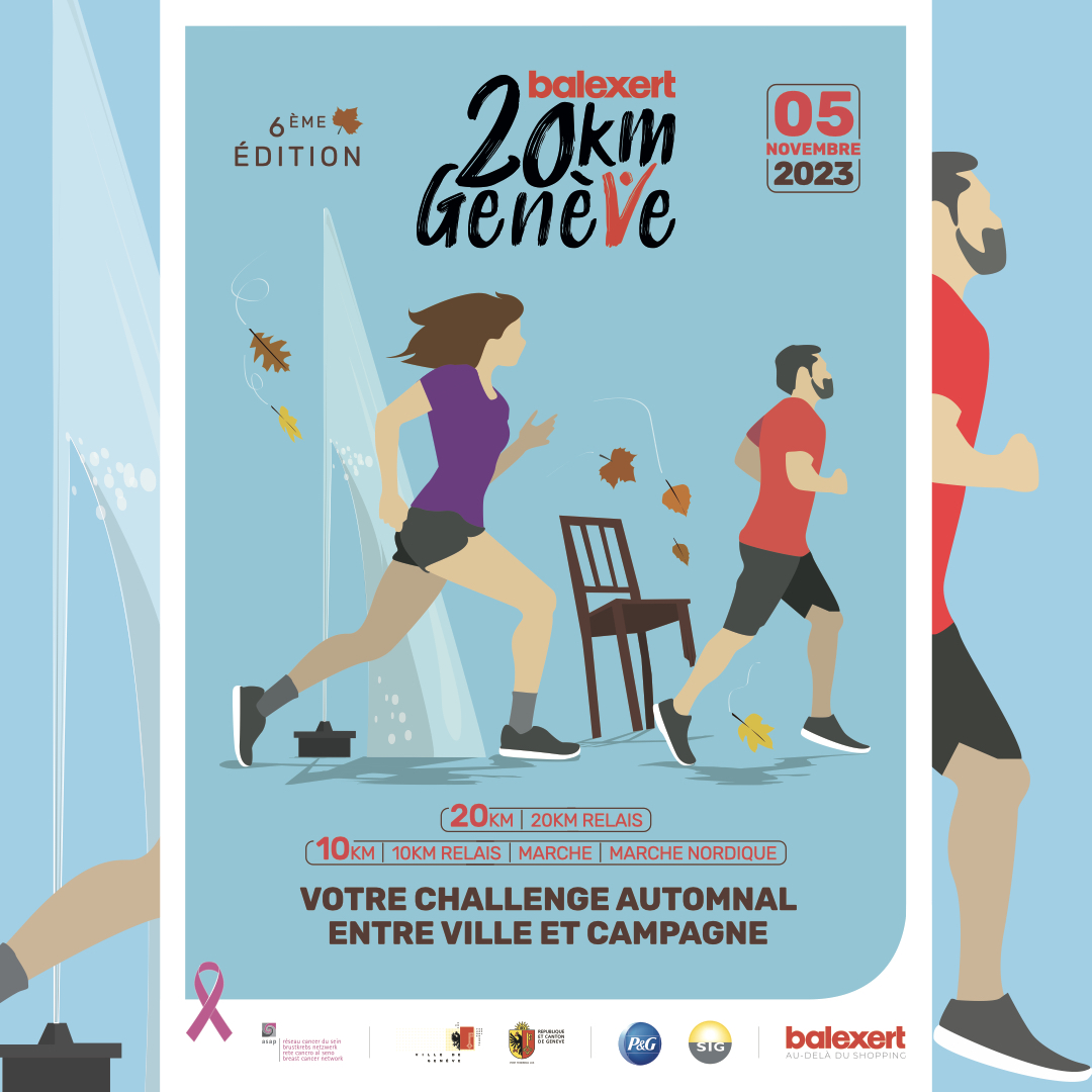 Are you looking for your next personal or team sporting challenge?

🇬🇧🍁 REGISTRATION IS OPEN FOR the <a href="/20kmgeneve/">Balexert 20km de Genève</a>  2023 🍁

10km, 20km, alone or in a relay... Choose your Autumn challenge 🏃‍♂️

➡️ lnkd.in/esE-FC_9