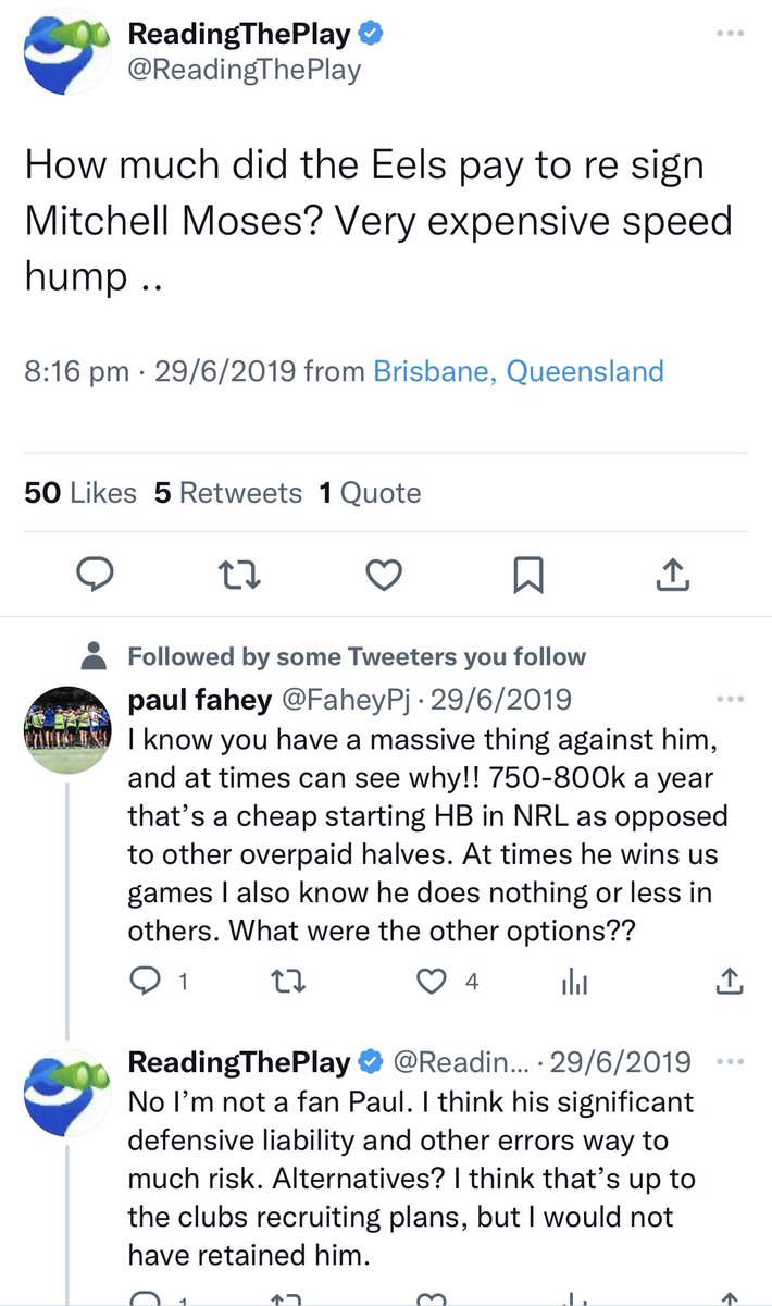 FaheyPj's tweet photo. @CamMagicMan @ReadingThePlay Wow from RTP a lot changes in 3 seasons!!!! Maybe BA can coach and made him better. Like Mahoney, pappallii. Wonder if he will improve more this year to make the top 8?? After being written off…. AGAIN BY RTP #maybeoneday https://t.co/TzytSr21xo