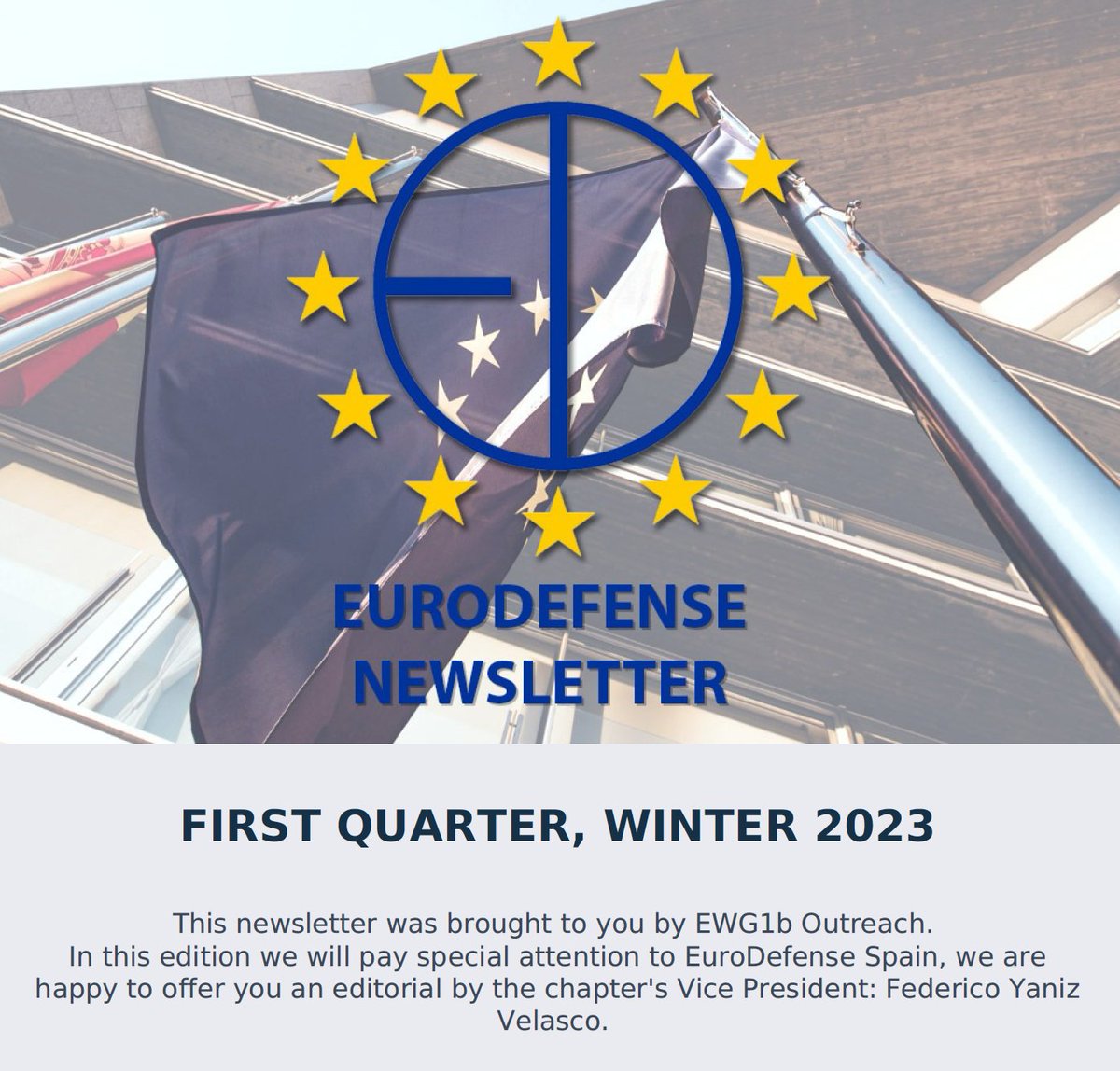 Check out the <a href="/EURODEFENSE/">Eurodefense</a> Network's latest Newsletter, which pays special attention to the work of <a href="/EurodefenseES/">Eurodefense España</a>. 

Newsletter available at: 
linkedin.com/feed/update/ur…
