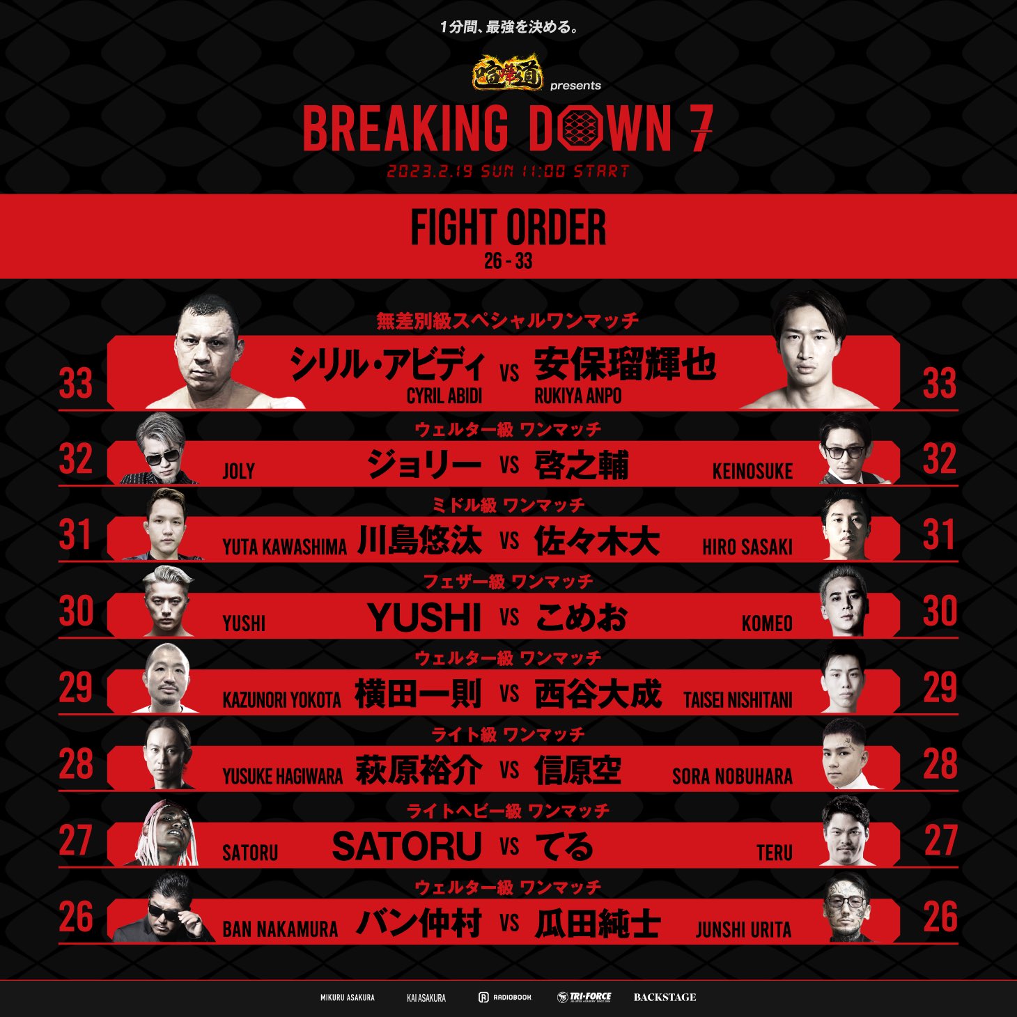 BreakingDown / ブレイキングダウン on X: 