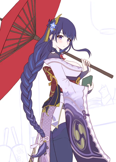 途中依頼絵とか色々寄り道したけど完成まで頑張りますのwip 