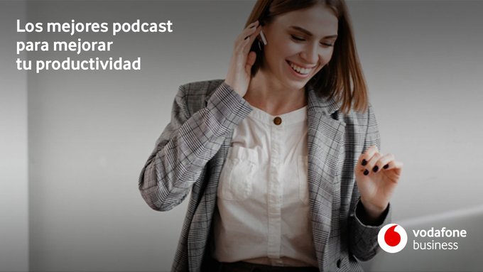 En #IdeasParaTuEmpresa💡hemos preparado para ti una gran selección de #podcast 🎙️ de estudio sobre #Productividad con los que podrás maximizar y aprovechar tu tiempo al máximo.

👉 bit.ly/3kvqOc9