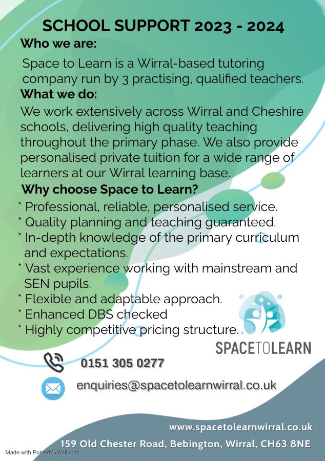 spacetolearnltd's tweet photo. #Wirralprimaryschools https://t.co/pf2R5Ch7SD