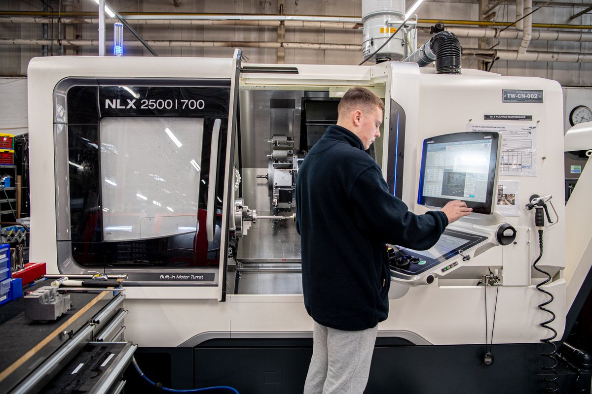 Our high-precision CNC Lathes provide superb performance in machining our products. 

The NLX 2500 is an outstanding addition to our facility.

 <a href="/dmgmoriukltd/">DMG MORI UK Ltd</a> #ukmfg #precision #machining