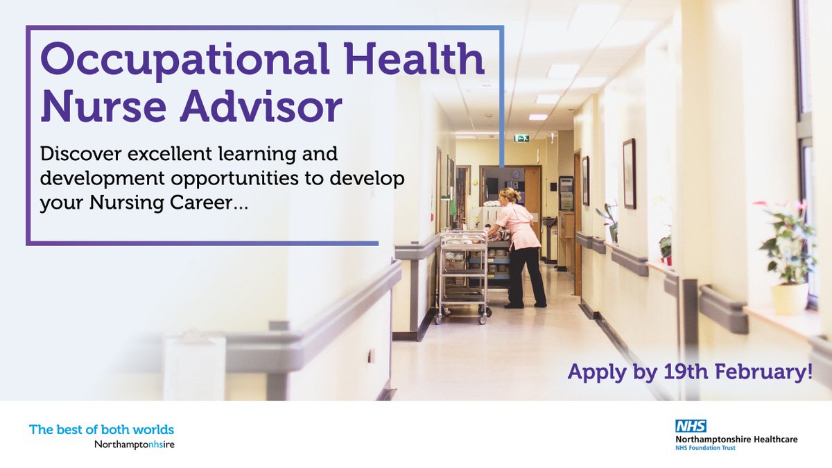 Best of Both Worlds (@bobworldsnn) on Twitter photo Did you know? <a href="/NHFTNHS/">Northants Healthcare</a> are looking to recruit an enthusiastic and motivated experienced OH Nurse to work as an Occupational Health Nurse Advisor! Step into a fantastic career with #TeamNHFT - zurl.co/dqX6 #NHS #Careers Did you know? <a href="/NHFTNHS/">Northants Healthcare</a> are looking to recruit an enthusiastic and motivated experienced OH Nurse to work as an Occupational Health Nurse Advisor! Step into a fantastic career with #TeamNHFT - zurl.co/dqX6 #NHS #Careers
