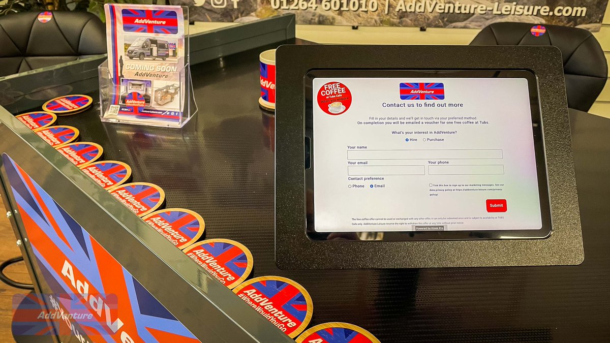 Reminder…

Our #AddVenture #campervan can be seen at Andover’s premier bike shop #PowerCycle, Weyhill Road every Friday from 9 to 3 and Saturday from 9 to 12

And as a bonus, enter your details into our iPad at the AddVenture kiosk (located instore) and have a free coffee on us!
