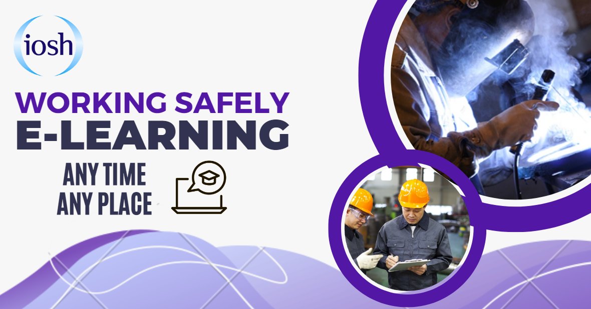 IOSH Working Safely® is ideal for anyone that wants to develop an understanding of health and safety. Our e-learning course is designed to be applicable to any worker worldwide.

Currently only £64 + VAT - tinyurl.com/m7s46zpw

#iosh #ioshtraining #safetytraining #safeworking