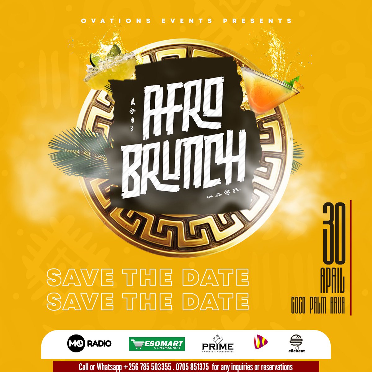 ovationsevents's tweet photo. We bring it back to you as the fans. 

Who would you want to see on the next Stage of AFRO BRUNCH 3rd Edition. 

1. Allan Toniks
2. Irene Ntale
3. Azizi Azion
4. Lillian Mbabazi 
5. Henry Tigan
6. Jackie Chandiru. 

Your vote counts remember. https://t.co/RFQ9xsGMwP