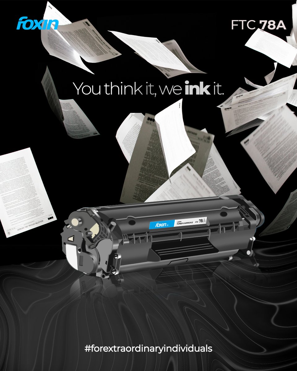 foxinindia's tweet photo. Best Selling, eco-friendly, and smudge-free Toner Cartridge π²
#tonercartridge #printertonercartridge #12a #88a #78a #Foxin #fun #trending #computeraccessories #explore #itperipheral #love #forextraordinaryindividuals #stayconnected #foxinindia #lifestyle #india https://t.co/CI7dyUqCRa