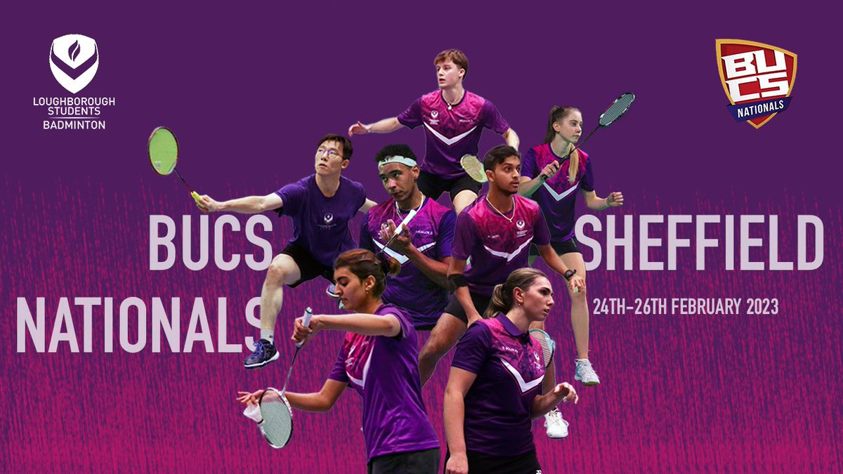 This time next week 💪🟣
BUCS Nationals 
⏱️24-26th February 2023
📍Sheffield 

#BUCS #BUCSNationals #lborosport