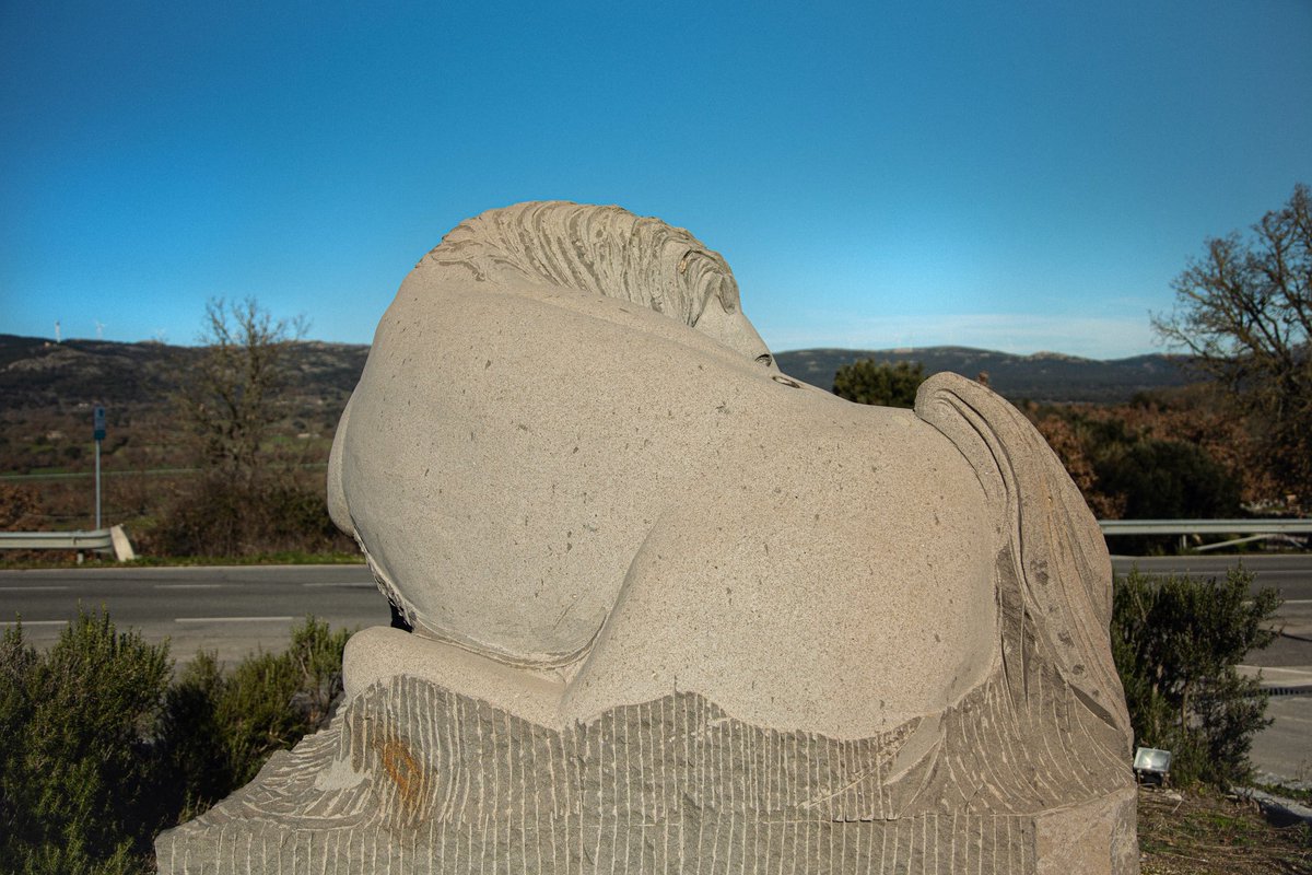 photoninab's tweet photo. New light on the history of Sardinia, new stories and more adventures. 
We are heading out soon! 🚀⚓️🎬

https://t.co/FKURIIhWBK

@lancasteruni @dr_alex_metcalfe

.
.
.

#granite #horse #crossing #sculptureart #exploringsardinia #womeninfilm https://t.co/GvivivMEUG