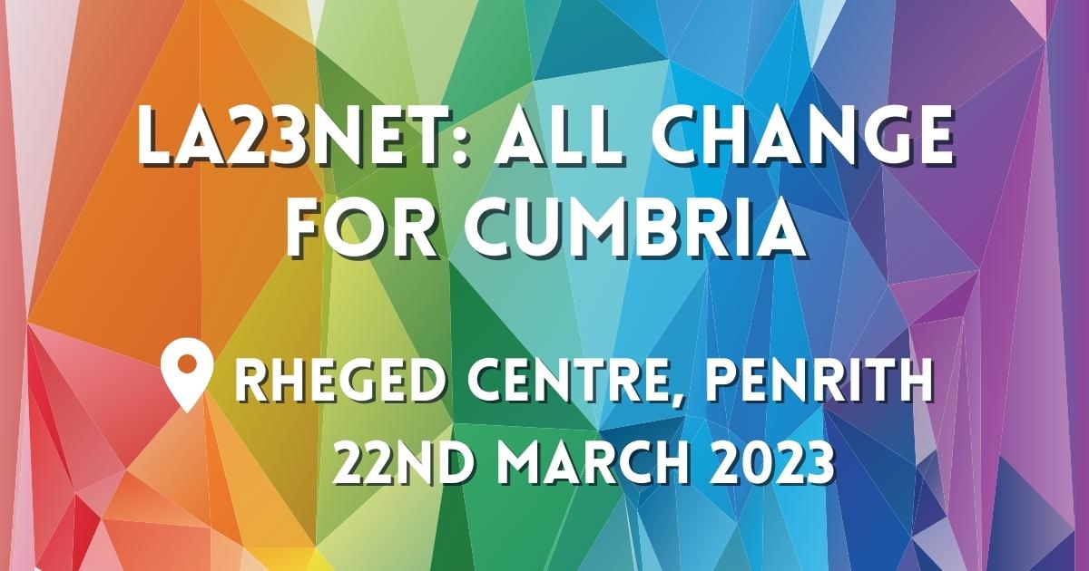 It's all change for Cumbria's local government &amp; on March 22nd we're bringing YOU a unique chance to hear from the two new chief execs at @RhegedCentre 👀
We're expecting another sell-out event... Tickets are on sale NOW 👉 bit.ly/LA23NETMAR
#Cumbria #LA23NET