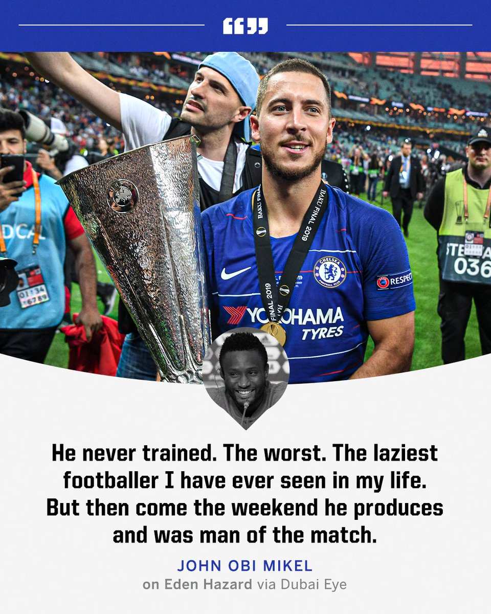 ESPNUK's tweet photo. Prime Eden Hazard was just built different 🤷 https://t.co/St8DOMQj7t
