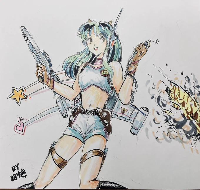 いまのOPもいいけど、やはり令和版のRock the planetもみたいっちゃ。#うる星やつら 