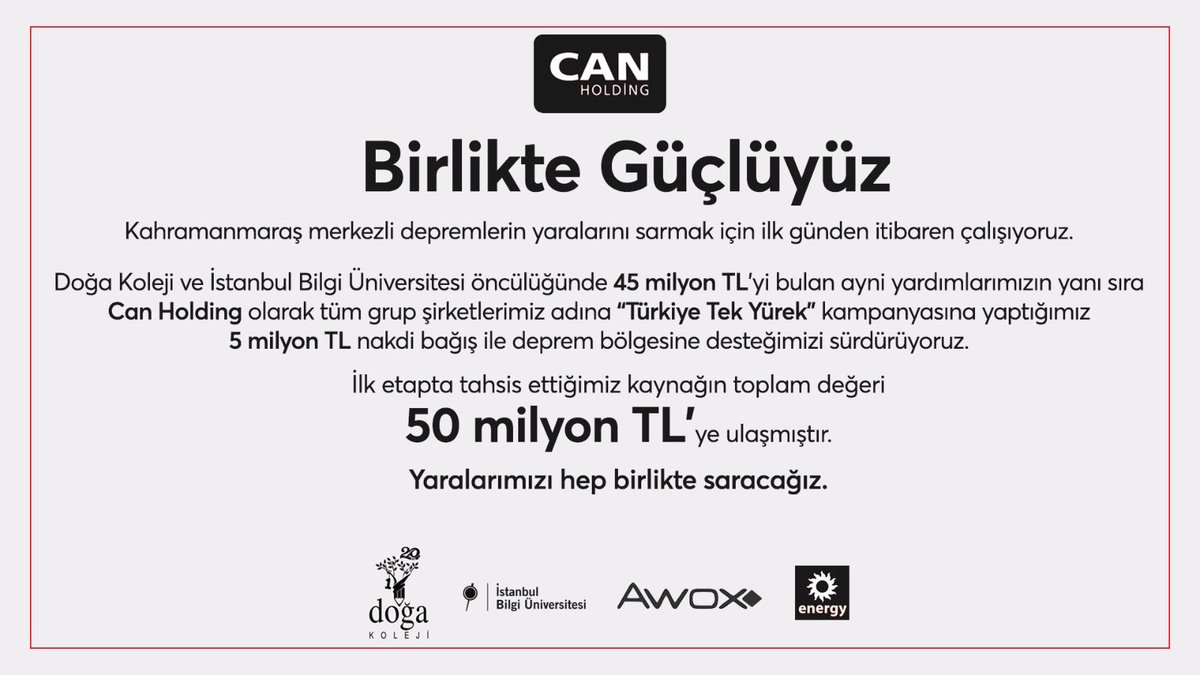 Biz Birlikte Güçlüyüz 🇹🇷
#TürkiyeTekYürek