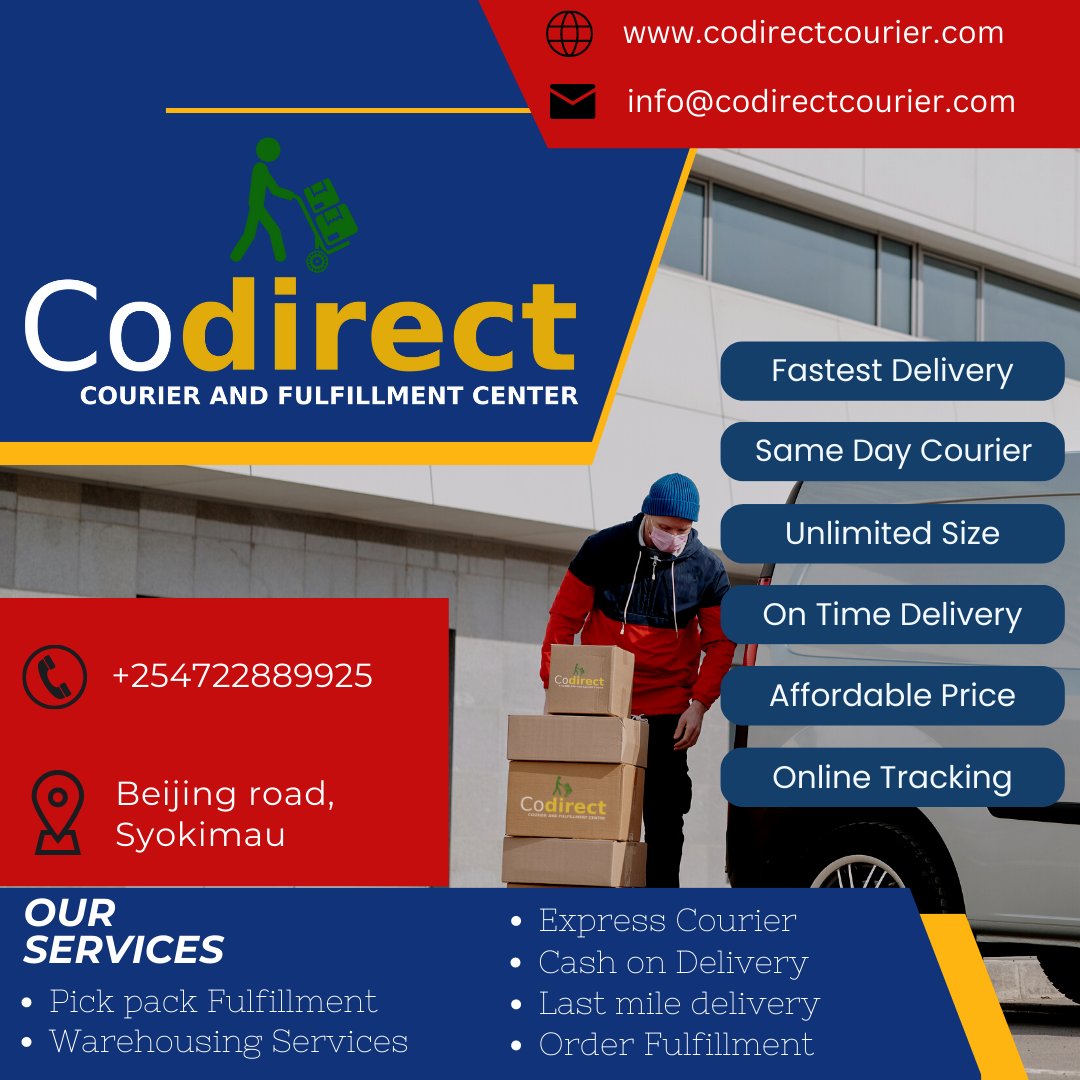 codirectcourier's tweet image. At Codirect Courier, we pride ourselves on our top-quality services and our commitment to making sure your packages arrive on time and in perfect condition. 
#codirectcourier #fulfillmentcenter #Deliverysolution #shipping