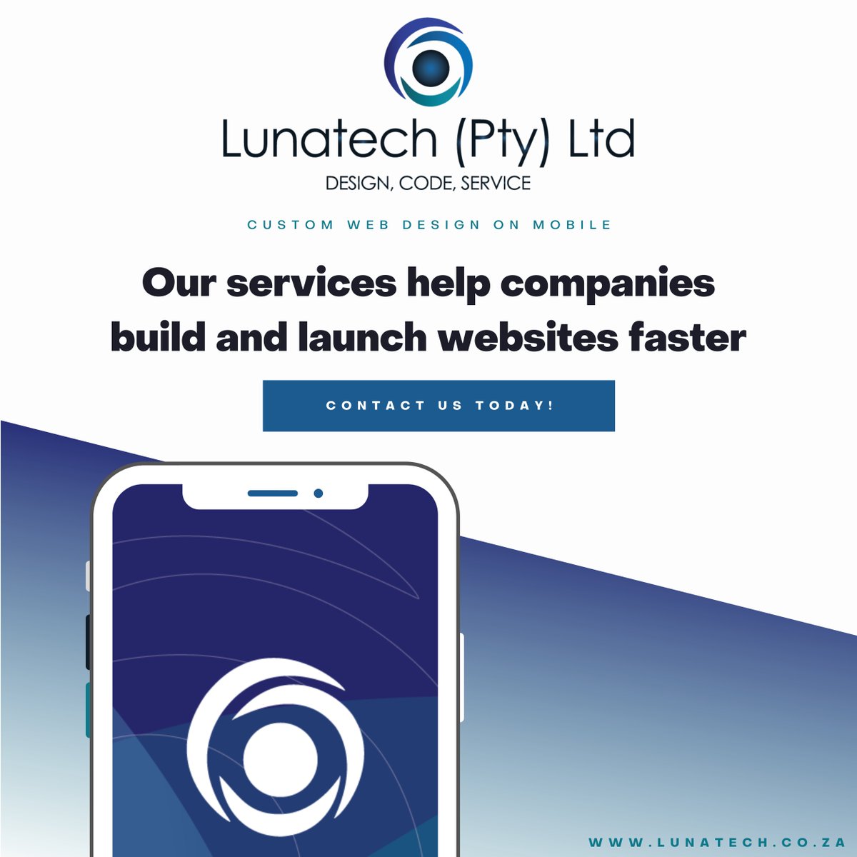 Our services help companies build and launch website faster. Contact us today! lunatech.co.za
#Software #Company #Service #Design #Code #Digital #Technology #Lunatech #JBay #Local #Powerhouse #Quality #Professional #Innovation