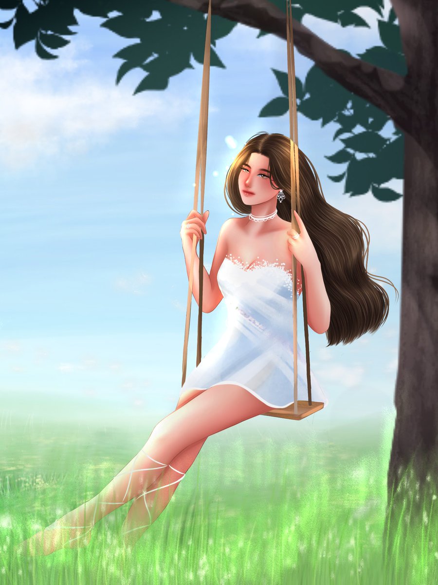 Shaney_art's tweet photo. "Reese" 
.
.
Title: Loving the Sky
Story written by: Inksteady @inksteadywp
.
.
||Do not steal, trace and sell||

|| OPEN FOR COMMISSION (for personal or business purposes) AND ART PURCHASE! 
.
#Lovingthesky #Inksteady @inksteadywp https://t.co/fSdxL9euYs