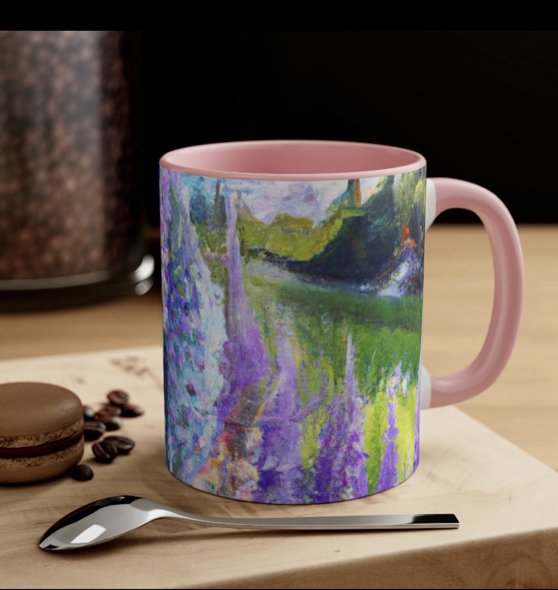 One of my new spring mugs 
Only 13.99 plus shipping 

If you spend $100 you can get free shipping with code “123” 

grandmascandlesandglass.com