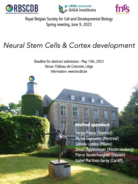 Laurent Nguyen (@neuroliege) on Twitter photo Happy to announce that June 9 with @EveSeuntjens and <a href="/Dev_Gen_Lab/">Bellefroid Lab</a> we will organise an exciting meeting on #stemcells & #cortexdevelopment in #liege Check the fantastic line of speakers <a href="/GIGA_ULiege/">GIGA-ULiège</a> <a href="/UniversiteLiege/">Université de Liège</a> <a href="/frsFNRS/">F.R.S.-FNRS</a> <a href="/BSCDB1/">RBSCDB</a> Happy to announce that June 9 with @EveSeuntjens and <a href="/Dev_Gen_Lab/">Bellefroid Lab</a> we will organise an exciting meeting on #stemcells & #cortexdevelopment in #liege Check the fantastic line of speakers <a href="/GIGA_ULiege/">GIGA-ULiège</a> <a href="/UniversiteLiege/">Université de Liège</a> <a href="/frsFNRS/">F.R.S.-FNRS</a> <a href="/BSCDB1/">RBSCDB</a>