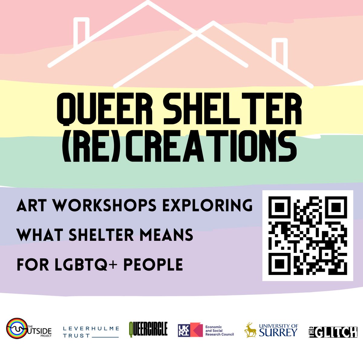 NEWS! We're working with London artists to put on 4 creative workshops in March on what shelter means for LGBTQ+ people. Come & create your own STREET ART, poetry, ZINES & more. Booking now open. eventbrite.com/e/queer-shelte…

#lgbtq #queerlondon #queerart #queerstreetart #queerzines