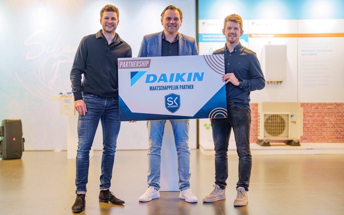 𝗗𝗮𝗶𝗸𝗶𝗻, 𝗺𝗮𝗮𝘁𝘀𝗰𝗵𝗮𝗽𝗽𝗲𝗹𝗶𝗷𝗸 𝗽𝗮𝗿𝘁𝗻𝗲𝗿 𝘃𝗮𝗻 𝗱𝗲 𝗦𝘃𝗲𝗻 𝗞𝗿𝗮𝗺𝗲𝗿 𝗔𝗰𝗮𝗱𝗲𝗺𝘆 💪🏻💙 Daikin maakt het mogelijk dat ook het komende jaar een aantal van onze toonaangevende projecten kan blijven groeien.📈 svenkrameracademy.nl/partnership-da…