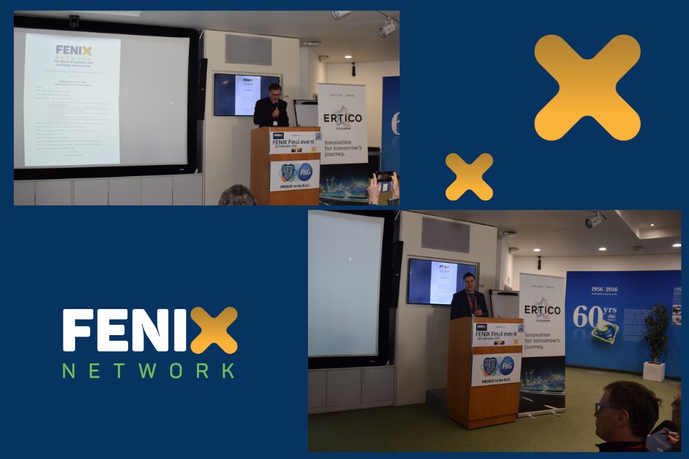 FENIX_LogistiX's tweet photo. The #FENIX final event provided insights about the project achievements.
More than 150 people participated in the final event, including distinguished institutional speakers.
FENIX sets the way of the future of logistics👇 https://t.co/Hu7yBMfyII
#logistics #project #FENIXnetwork https://t.co/zGSlJbxJEd