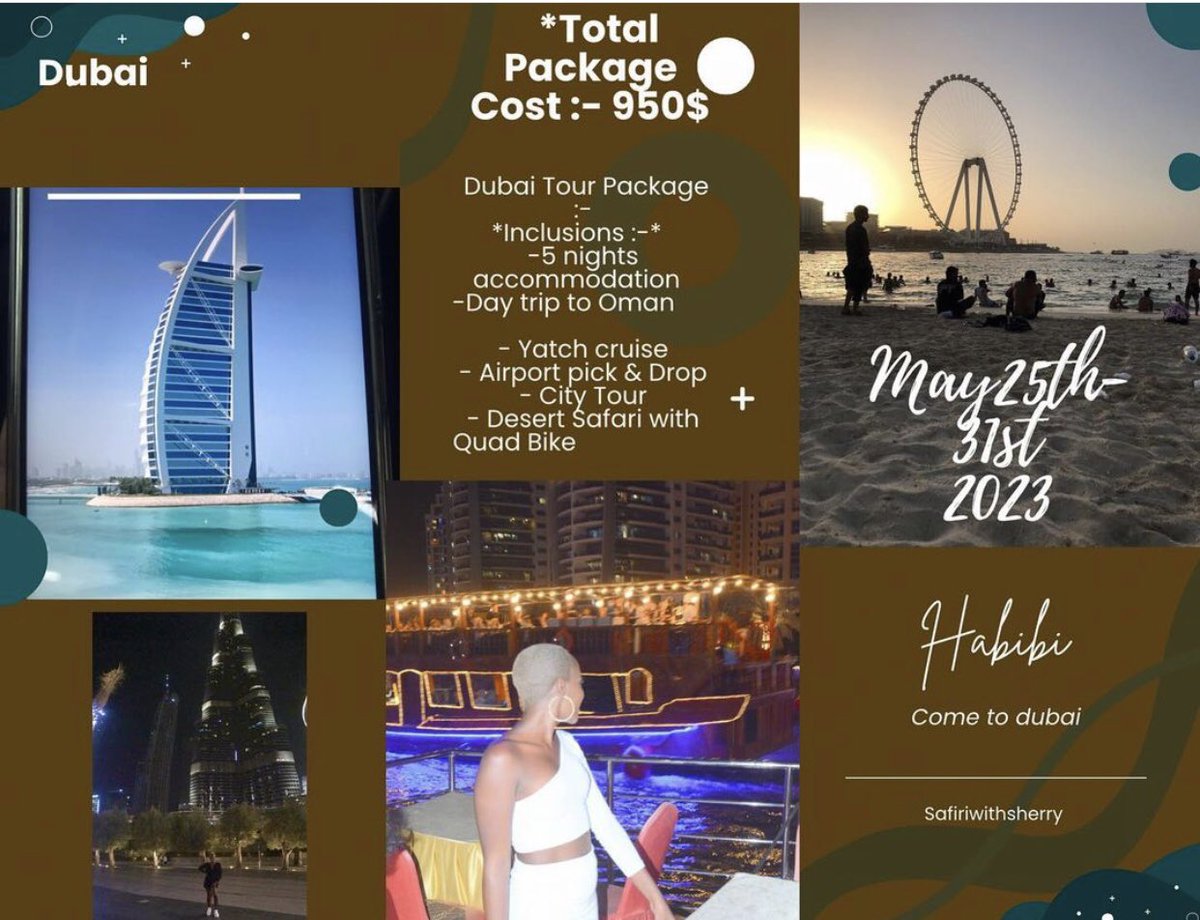 Safirisherry's tweet photo. From my Solo travels i have been able to create an intimate Curated experience for four countries. I’ll be hosting four Girls trips in 2023. If you have wanted to travel but you feel that you don’t have friends to do it with , come let’s travel together and network. https://t.co/HLQQdRVbl8