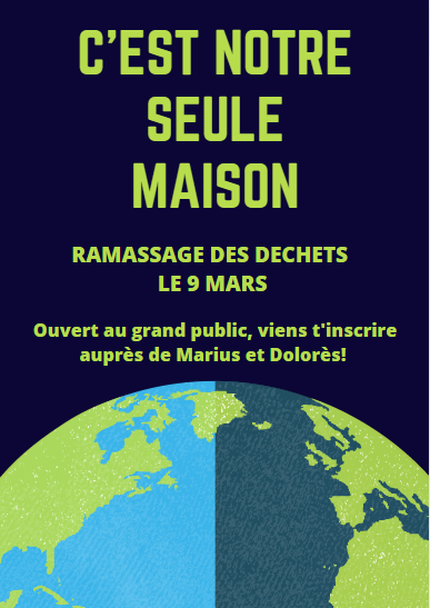 mefducotentin's tweet photo. Marche Verte le jeudi 9 mars après-midi à la Saline! Inscrivez-vous auprès des Services Civiques, Marius au CEJ ou Dolorès à l'accueil de la Mission Locale, ou aussi auprès de votre conseiller ou conseillère!

#MissionLocale #ML #ecologie #marcheverte #dechets https://t.co/EA2DE3pyt0
