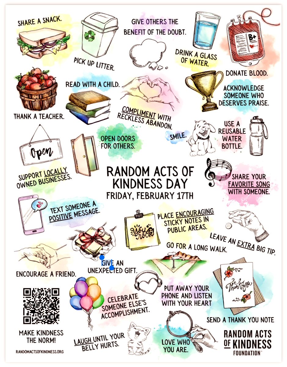 Crofty_HWBchamp's tweet photo. Be Kind โค๏ธ
How will you show kindness today? (And everyday)
@croftmalloch @WlhwbChamps
#makekindnessthenorm #antibullying #mentalwellness #makeachangetoday https://t.co/O63cX2ztJH