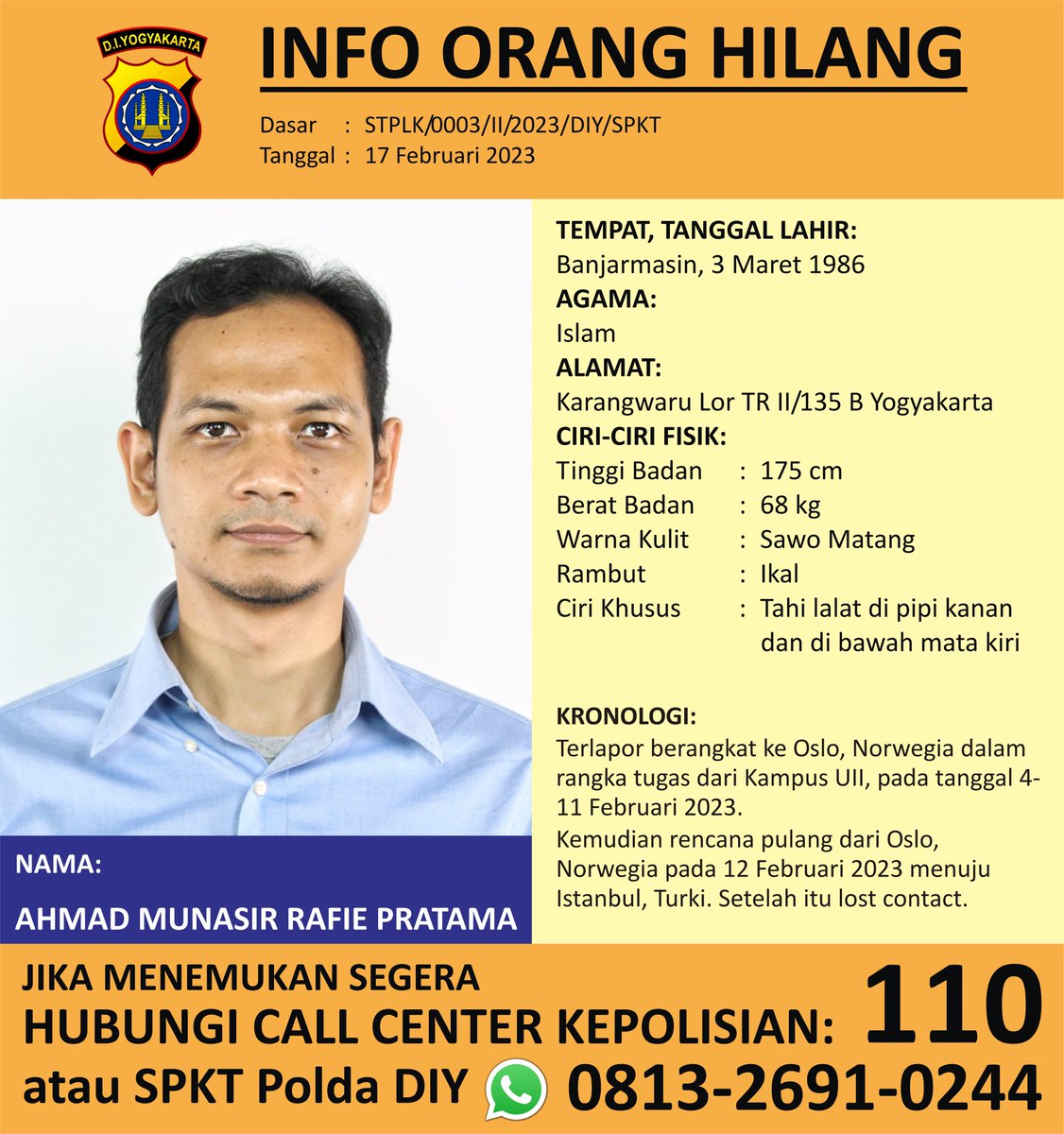 Polda D.I. Yogyakarta tweet media
