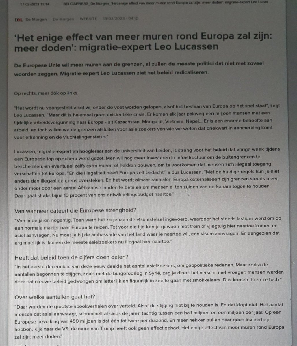 WimVanOsselaer1's tweet image. Inmiddels werd zowat iedereen op links in de media als ´expert´ opgevoerd om zijn gal te spuwen over de #muur die Europa moet beschermen tegen illegale massamigratie. De mening van de burger die onder de immigratie-overlast lijdt, is voor diezelfde pers weer niet van belang. 🤨
