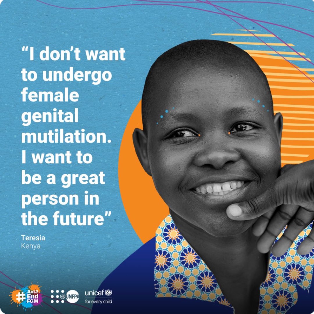 FGM targets young girls who cannot fight back. It’s a crime against a child, a crime against humanity. It’s abuse. It’s absolutely criminal and we have to stop it @WilliamsRuto @NAssemblyKE @StateHouseKenya @AFGMBoard @CSAishaJumwa
#StopFGM
#FGM
#ZeroToleranceToFGM
@MenEndFGM