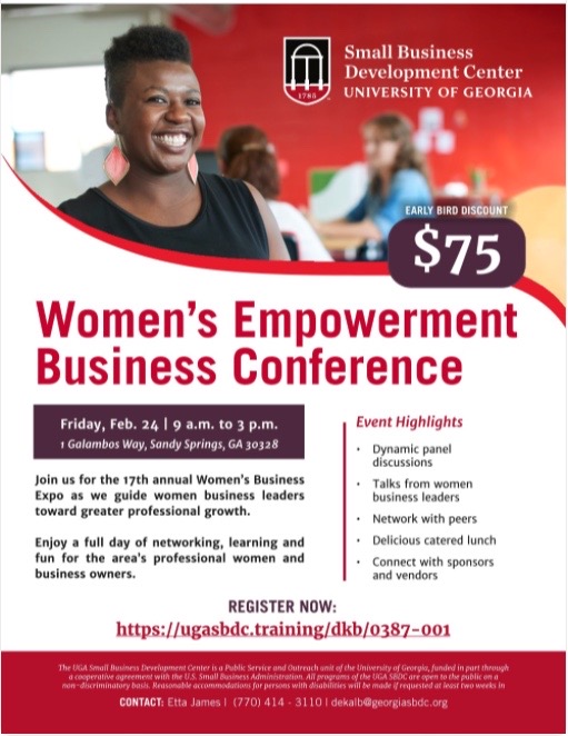 The CEO will be the keynote speaker at the Women's Business Conference being hosted by the SBDC! Topics will include transitioning from a Corporate job to running a successful SERVPRO® Franchise as a woman-owned business, certifications attained, and overcoming adversities.