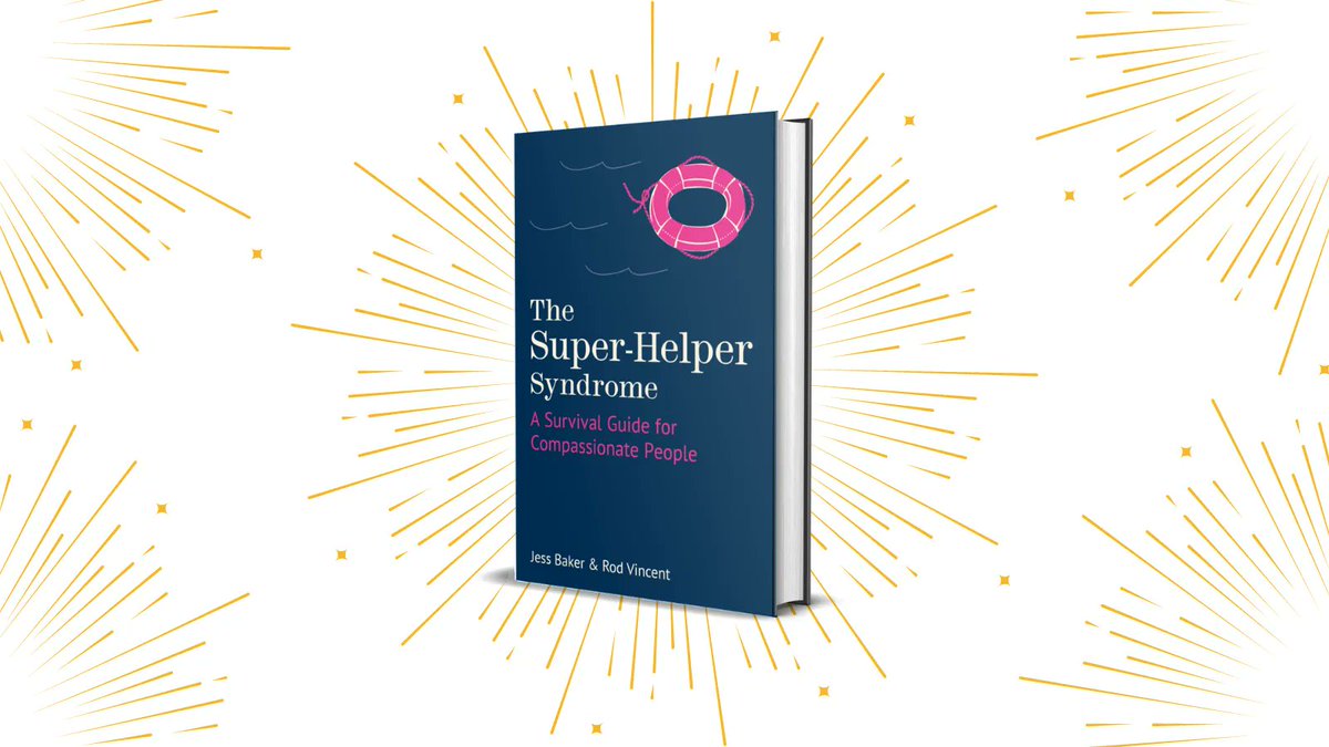 flint_books's tweet photo. Happy #NationalActsofKindnessDay! Ever feel like you're too kind, or helping people too much? Then it sounds like #TheSuperHelperSyndrome is the book for you. The ultimate guide for compassionate people. Order yours here: https://t.co/hs7aTJweQ0 #SuperHelper #mentalhealth https://t.co/LCRbwU8PGI