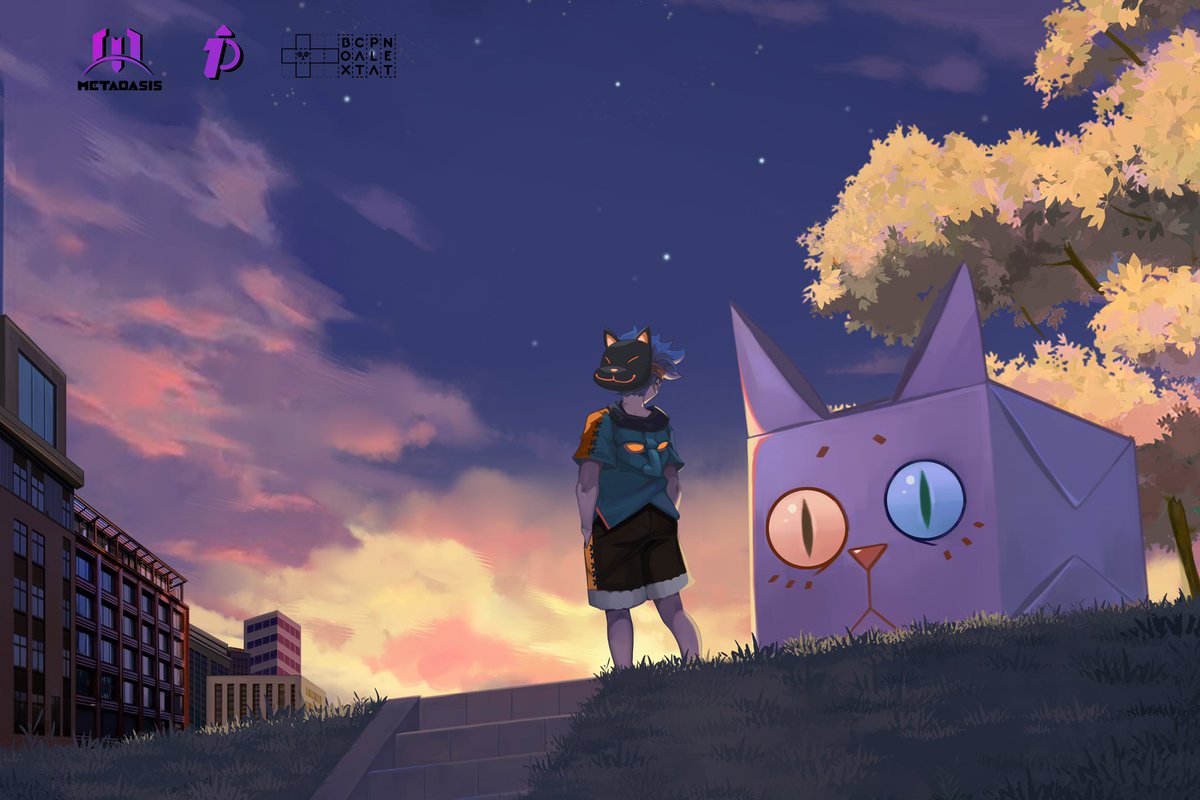 boxcatplanet's tweet photo. @Metaoasis_ x @boxcatplanet
Will there be beautiful sunset in the Play-Verse?🎮
The answer is YES!
#MetaOasis #Boxcatplanet
#NFT #nftart https://t.co/r016BMPgf2
