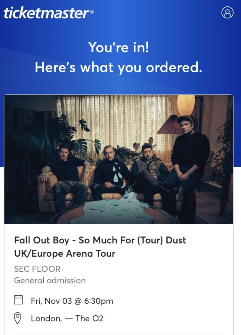 YoongaMin_'s tweet photo. @falloutboy IM GOING TO FALL OUT BOY BABY!!! https://t.co/5yPsUm2abT