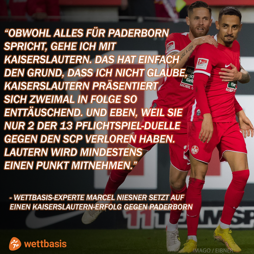 wettbasis's tweet image. 🏃Verfolger-Duell in der 2. Bundesliga🏃

Wettbasis-Expert Marcel setzt auf Kaiserslautern, trotz der Heimstärke Paderborns 🧙

Den exakten Tipp findet ihr hier: youtube.com/watch?v=VlPByL…

#2Bundesliga #2BL #SCPFCK #FCK #Betze #Kaiserslautern #SCP07 #RoteTeufel