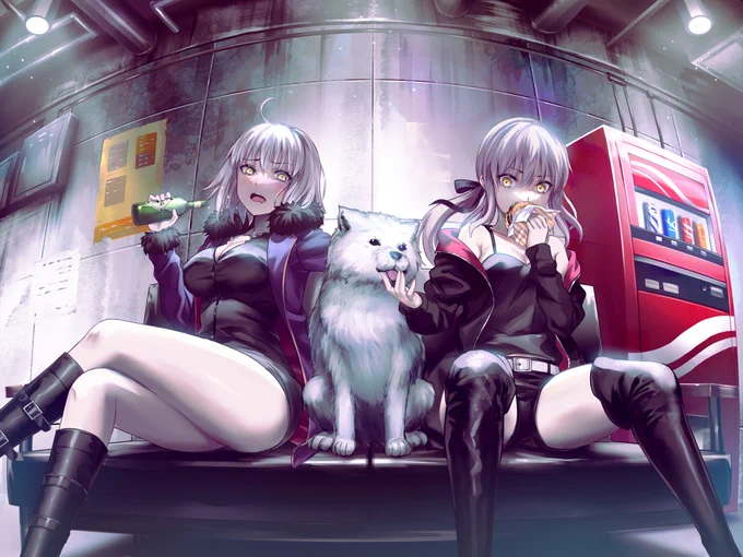 無題 #Fate/GrandOrder #FGO #セイバーオルタ #ジャンヌ・オルタ  