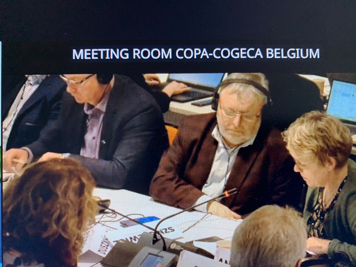 jwojc's tweet image. I'm participating in the @COPACOGECA Praesidia, during which the following main issues are discussed:

▪️current situation in agriculture
▪️implementation of #NewCAP Strategic Plans
▪️reflexion on the CAP post 2027 process, including crisis management, increased CAP budget.

/1
