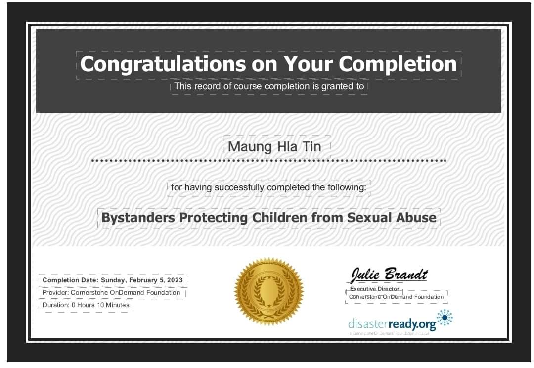 ArakanForum's tweet photo. We (ARYF) have organised an online training that will be helpful to get appropriate job opportunities through skills development and empowerment of youth. The traings on ‘‘ Human Trafficking, Child Protection, Respect Ethnic & Racial Differences
#Humanitarian_Assistance_Program https://t.co/uI2GBtZo4x