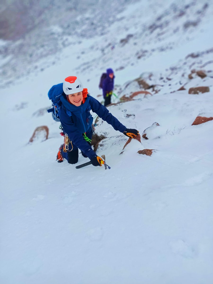 glenmorelodge's tweet image. This week's winter mountaineering course out on the remaining snow! 

Even though it may not look like much when you're below the hills, many areas still have hard and slippy patches that require the right equipment and skills to manage safely #ThinkWINTER 

📷 Jonty Mills