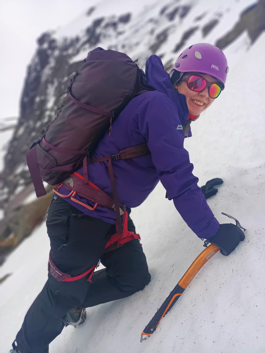 glenmorelodge's tweet image. This week's winter mountaineering course out on the remaining snow! 

Even though it may not look like much when you're below the hills, many areas still have hard and slippy patches that require the right equipment and skills to manage safely #ThinkWINTER 

📷 Jonty Mills