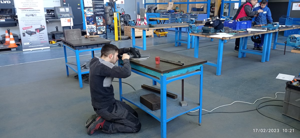 LyceeProTissie's tweet photo. Worldskills 2023 : TOP départ au LP Tissié avec l'épreuve régionale de chaudronnerie! https://t.co/WodpsIpO32