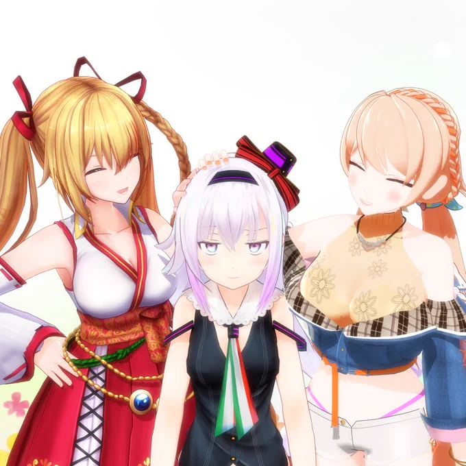 なにかと後ろで二つに髪を束ねてるスタイル抜群の美女に好かれやすいピノ様#いろは絵馬#ななみりうむ#ピノの自由帳 