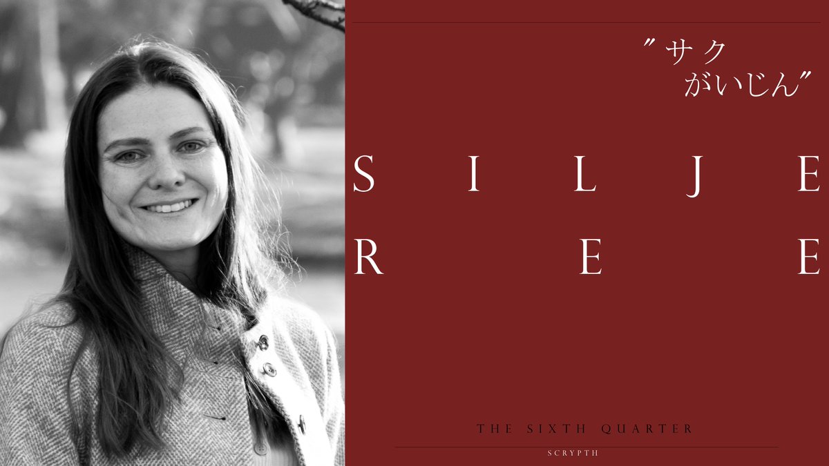 _scrypth's tweet photo. Sixth Quarter is a wrap! featuring the series "Saku Sakura" by Norwegian poet and artist @silje_ree , alongside an essay about Japanese calligraphy, the fruits of expat life, and once-in-a-lifetime cherry blossoms

https://t.co/H2AJ0jExwZ https://t.co/ad8XEVY2jJ