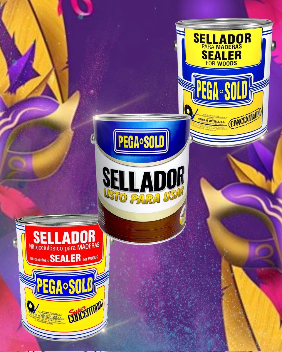 CELEBREMOS los caranavles 2023 con los mejores Selladores PEGASOLD

#carnavales2023 #carnavalesvenezuela #pegasold #pegamentos #calidad #hechoenvenezuela #selladores #selladorlistoparausar #selladorpegasold