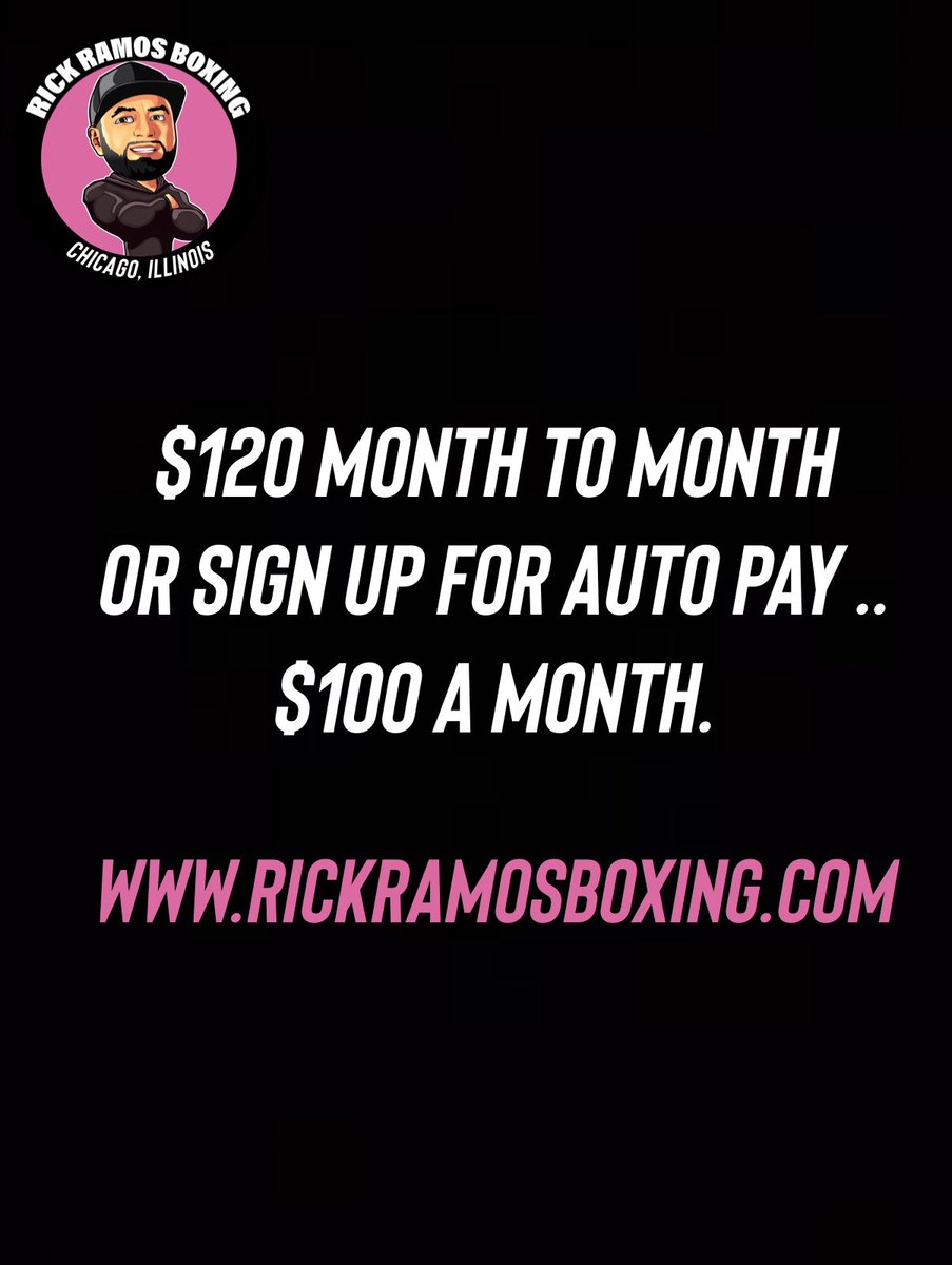 Quick notes about our club.  #RickRamosBoxing #Boxing #Boxeo #ChicagoBoxing 

Sign up today: 
RickRamosBoxing.com