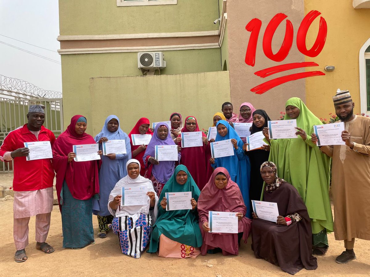 bistem24's tweet photo. Congratulations on the well-earned certification!
BiSTEM-PhET #edtech CPD- cohort2, for #science and #math  #teachers 
#cpdtraining  #stemeducators #stemforgirls #stemforall https://t.co/3plTdAb0LX